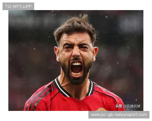 曼联中路高压逼抢,布鲁诺抢断后一脚推射建功